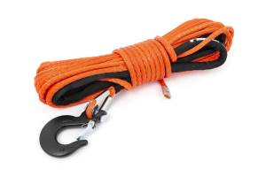 Rough Country - Rough Country - Synthetic Rope - 1/4 Inch - 50 Ft - Orange | RS143 - Image 2