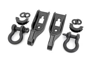 Rough Country - Rough Country - Tow Hook Brackets - D-Ring Combo - Ford F-150 2WD/4WD (2009-2020) | RS158 - Image 1