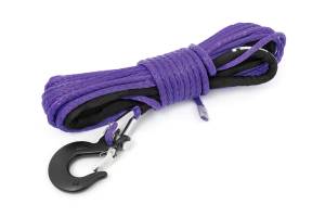 Rough Country - Synthetic Rope - 1/4 Inch - 50 Ft - Purple | RS162