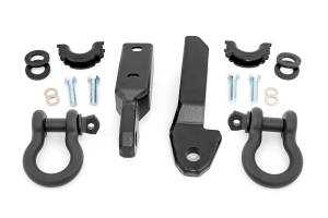 Rough Country - Rough Country - Tow Hook to Shackle Bracket - D-Ring Combo - Chevy C1500/K1500 Truck & SUV (88-99) | RS164 - Image 1