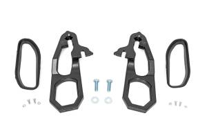 Rough Country - Rough Country - Tow Hook Brackets & Bezel Combo - Ram 1500 2WD/4WD (2019-2021) | RS185 - Image 1