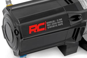 Rough Country - Rough Country - 6500-LB Winch W/ Remote - UTV - Synthetic Rope | RS6500SA - Image 3
