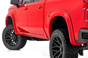 Rough Country - Rough Country - Fender Flares - Sport - GAZ Summit White - Chevy Silverado 1500 2WD/4WD (2019-2025 & Classic) | S-C12210-GAZ - Image 2