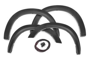 Rough Country - Fender Flares - Sport - PRV Delmonico Red - Ram 1500 2WD/4WD (2010-2018 & Classic) | S-D10911-PRV