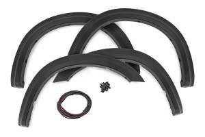 Rough Country - Fender Flares - Sport - PRV Delmonico Red - Ram 2500/3500 2WD/4WD (2019-2025) | S-D10917-PRV