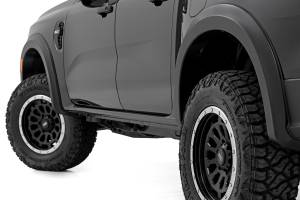 Rough Country - Fender Flares - Sport - G1 Absolute Black - Ford Ranger 2WD/4WD (2024-2025) | S-F12401-G1
