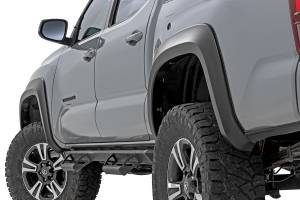 Rough Country - Rough Country - Fender Flares - Sport - O40 Super White - Toyota Tacoma 2WD/4WD (2016-2023) | S-T11621-O40 - Image 1