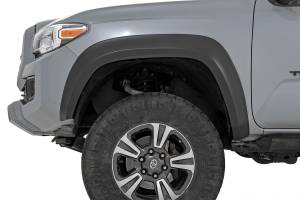 Rough Country - Rough Country - Fender Flares - Sport - O40 Super White - Toyota Tacoma 2WD/4WD (2016-2023) | S-T11621-O40 - Image 4