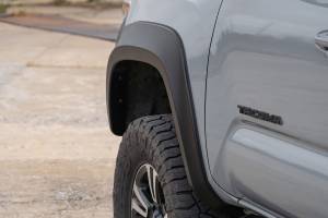 Rough Country - Rough Country - Fender Flares - Sport - O40 Super White - Toyota Tacoma 2WD/4WD (2016-2023) | S-T11621-O40 - Image 6