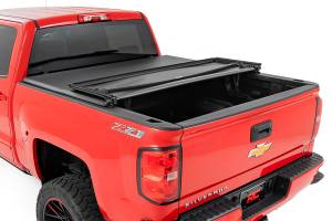 Rough Country - Rough Country - Soft Tri-Fold Bed Cover - 5'9 in. Bed - Chevy/GMC 1500 (14-18 & Classic) | 41214550A - Image 2