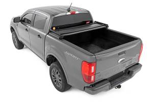 Rough Country - Rough Country - Soft Tri-Fold Bed Cover - 5' Bed - Ford Ranger 2WD/4WD (2019-2023) | 41219500A - Image 5