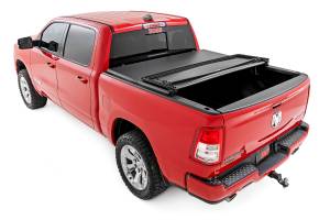 Rough Country - Soft Tri-Fold Bed Cover - 5'7" Bed - Ram 1500 (19-26)/1500 TRX (21-24)  - 41307550A - Image 3