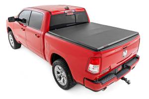Rough Country - Rough Country - Soft Tri-Fold Bed Cover - 6'4 in. Bed - Ram 1500 (19-25)/1500 TRX (21-24) | 41309650A - Image 2