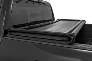 Rough Country - Soft Tri-Fold Bed Cover - With & W/O OE Rails - 6'7" Bed - Toyota Tundra (22-26) - 41419660A - Image 4