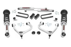 Rough Country - Rough Country - 3 Inch Lift Kit - Forged UCA - N3 Struts - Ford F-150 4WD (2021-2025) | 41431 - Image 1