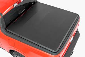 Rough Country - Soft Tri-Fold Bed Cover - 4'6 in. Bed - Ford Maverick 2WD/4WD (2022-2025) | 41534600A