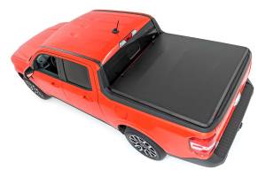 Rough Country - Rough Country - Soft Tri-Fold Bed Cover - 4'6 in. Bed - Ford Maverick 2WD/4WD (2022-2025) | 41534600A - Image 2