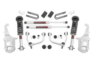 Rough Country - 4 inch Lift Kit - Forged UCA - M1/M1 - No Cut - Ford F-150 4WD (2021-2024) | 41840