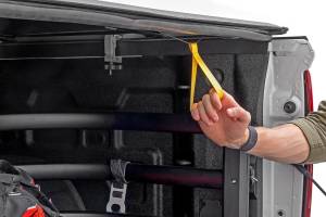 Rough Country - Rough Country - Soft Roll Up Bed Cover - 5'10 in. Bed - Chevy/GMC Sierra/Silverado 1500 (19-25) | 42120580 - Image 4