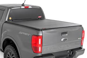 Rough Country - Soft Roll Up Bed Cover - 5' Bed - Ford Ranger 2WD/4WD (2019-2023) | 42219500