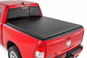 Rough Country - Soft Roll Up Bed Cover - 6'4 in. Bed - No Rambox - Ram 1500/2500/3500 (10-25 & Classic) | 42319640