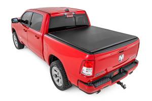 Rough Country - Rough Country - Soft Roll Up Bed Cover - 5'7 in. Bed - No Rambox - Ram 1500 (19-25)/1500 TRX (21-24) | 42320550 - Image 2