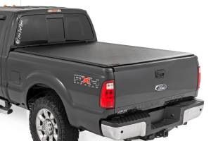 Rough Country - Soft Roll Up Bed Cover - 6'10 in. Bed - Ford F-250/F-350 Super Duty (99-16) | 42599650