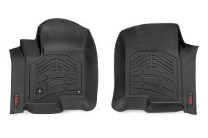Rough Country - Floor Mats - FR Bucket - Crew - Chevy/GMC 1500/2500HD/3500HD (19-25 & Classic) | SM2161