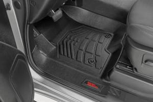 Rough Country - Rough Country - Floor Mats - FR Bucket - Crew - Chevy/GMC 1500/2500HD/3500HD (19-25 & Classic) | SM2161 - Image 2
