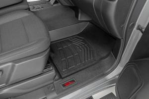 Rough Country - Rough Country - Floor Mats - FR Bucket - Crew - Chevy/GMC 1500/2500HD/3500HD (19-25 & Classic) | SM2161 - Image 5