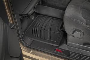 Rough Country - Rough Country - Sure-Fit Floor Mats - FR & RR - Chevy/GMC 1500 (99-06 & Classic) | SM29912A - Image 2