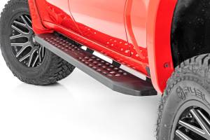 Rough Country - RPT2 Running Boards - Crew Cab - Black - Chevy/GMC 1500/2500HD/3500HD (19-25 & Classic) | 44002
