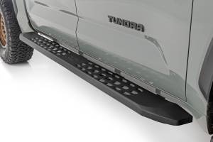 Rough Country - Rough Country - RPT2 Running Board - Crew Cab - Black - Toyota Tundra 2WD/4WD (2022-2025) | 44007 - Image 1