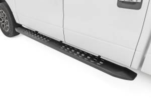 Rough Country - RPT2 Running Board - Crew Cab - Black - Ford F-150 2WD/4WD (2009-2014) | 44010