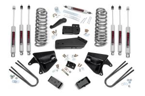 Rough Country - Rough Country - 4 Inch Lift Kit - Quad Front Shocks - Rear Blocks - Ford F-150 4WD (80-96) | 46533 - Image 1