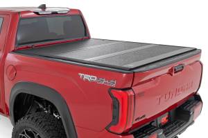 Rough Country - Hard Low Profile Bed Cover - 5'7 in. Bed - Cargo Mgmt - Toyota Tundra (22-25) | 47514551B