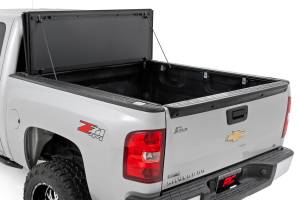 Rough Country - Hard Tri-Fold Flip Up Bed Cover - 5'9 in. Bed - Chevy/GMC 1500 (07-13) | 49113551 - Image 2