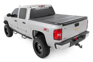 Rough Country - Hard Tri-Fold Flip Up Bed Cover - 5'9 in. Bed - Chevy/GMC 1500 (07-13) | 49113551 - Image 4