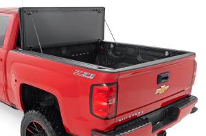 Rough Country - Hard Tri-Fold Flip Up Bed Cover - 5'9 in. Bed - Chevy/GMC 1500 (14-18 & Classic) | 49119551 - Image 2