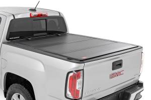 Rough Country - Hard Tri-Fold Flip Up Bed Cover - 5' Bed - Chevy/GMC Canyon/Colorado (15-25) | 49120500