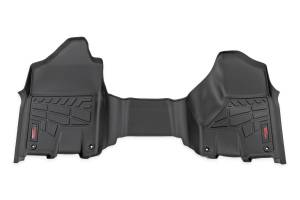Rough Country - Sure-Fit Floor Mats - Front Over Hump - Crew - Ram 2500/3500 2WD/4WD (19-25) | SM31531