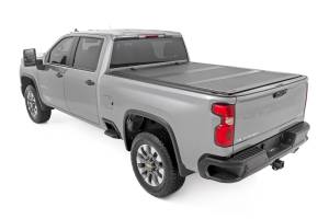 Rough Country - Hard Tri-Fold Flip Up Bed Cover - 6'9 in. Bed - Chevy/GMC Silverado/Sierra 2500HD/3500HD (20-25) | 49120651 - Image 3