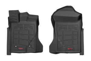 Rough Country - Sure-Fit Floor Mats - Front - Crew - Ford Ranger 2WD/4WD (2024-2025) | SM51002