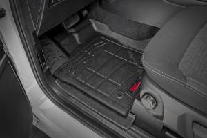 Rough Country - Rough Country - Sure-Fit Floor Mats - Front & Rear - Crew - Ford Ranger 2WD/4WD (2024-2025) | SM51003 - Image 2