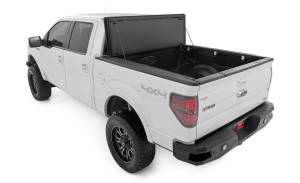 Rough Country - Hard Tri-Fold Flip Up Bed Cover - 5'7 in. Bed - Ford F-150 2WD/4WD (2004-2014) | 49214550 - Image 4
