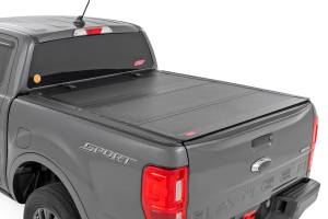 Rough Country - Hard Tri-Fold Flip Up Bed Cover - 5' Bed - Ford Ranger 2WD/4WD (2019-2023) | 49220500 - Image 1
