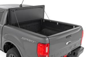 Rough Country - Hard Tri-Fold Flip Up Bed Cover - 5' Bed - Ford Ranger 2WD/4WD (2019-2023) | 49220500 - Image 2
