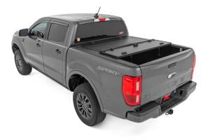 Rough Country - Hard Tri-Fold Flip Up Bed Cover - 5' Bed - Ford Ranger 2WD/4WD (2019-2023) | 49220500 - Image 4