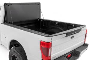 Rough Country - Hard Tri-Fold Flip Up Bed Cover - 6'10 in. Bed - Ford F-250/F-350 Super Duty (17-25) | 49220651 - Image 2