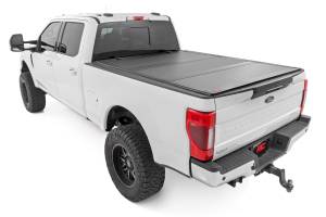 Rough Country - Hard Tri-Fold Flip Up Bed Cover - 6'10 in. Bed - Ford F-250/F-350 Super Duty (17-25) | 49220651 - Image 3